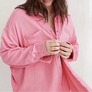 Aerie Fleece Shacket